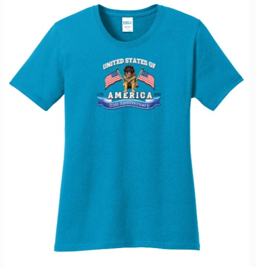America 250 Celebration Women Tshirt LPC54