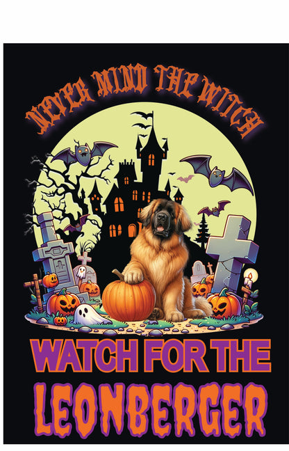 Halloween Working Dog Breeds Garden Flag - WagALotBowWow