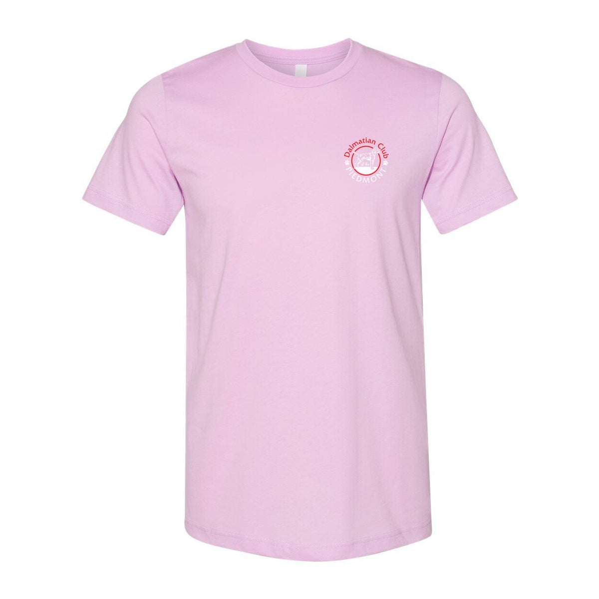 Dal Club Front Back Red White 3001 Unisex Short Sleeve Jersey Tee