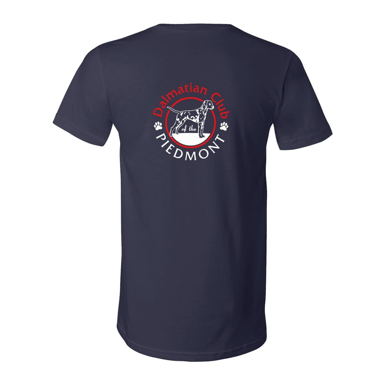 Dalmatian Club Unisex Short Sleeve V-Neck Jersey Tee