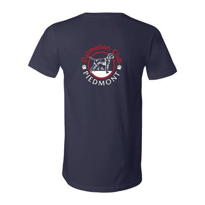 Dalmatian Club Unisex Short Sleeve V-Neck Jersey Tee