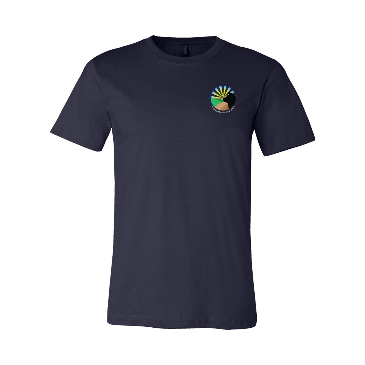 PAC of GA Logo Front/Back Unisex Short Sleeve Jersey Tee - WagALotBowWow