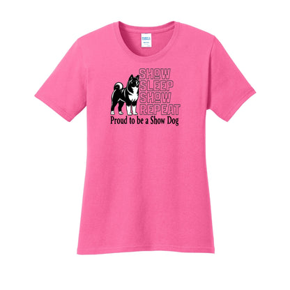 Show Repeat Port & Co™ LPC54 Women's Core Cotton Tee