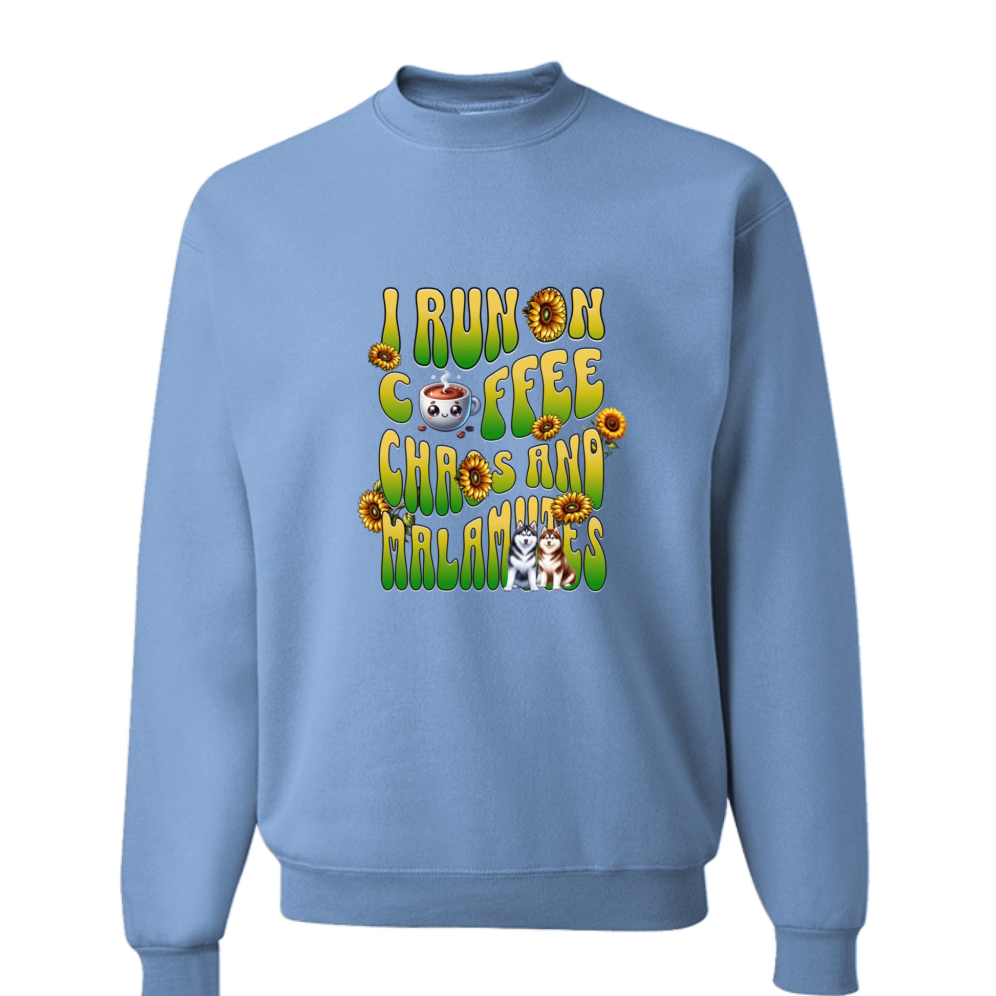 Coffee Chaos & Malamutes Sweatshirt - WagALotBowWow