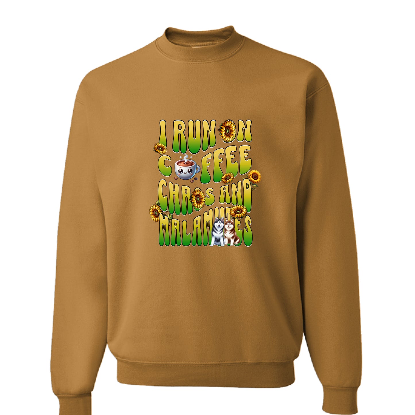 Coffee Chaos & Malamutes Sweatshirt - WagALotBowWow