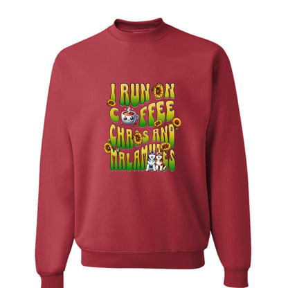 Coffee Chaos & Malamutes Sweatshirt - WagALotBowWow