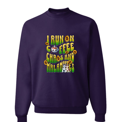 Coffee Chaos & Malamutes Sweatshirt - WagALotBowWow