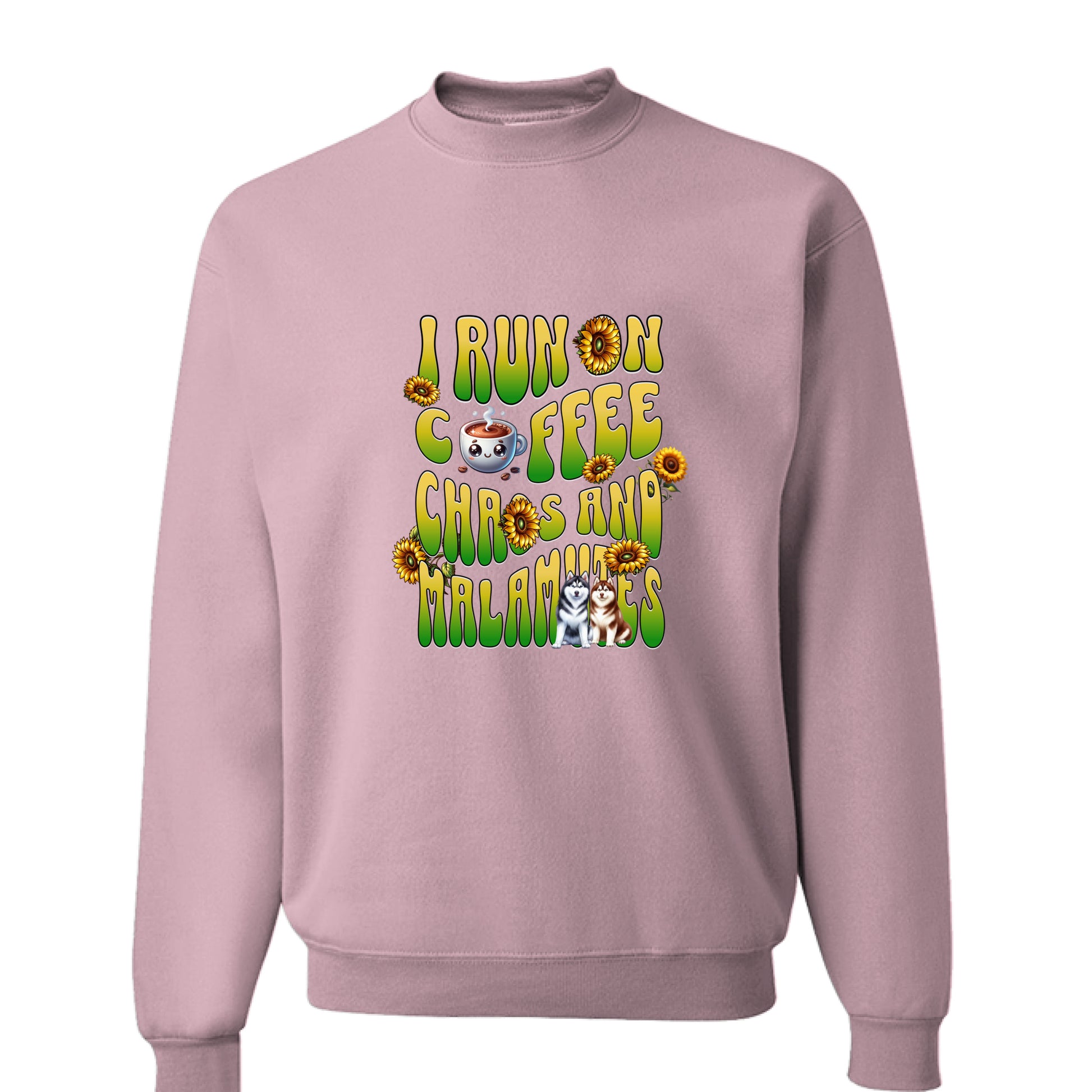 Coffee Chaos & Malamutes Sweatshirt - WagALotBowWow
