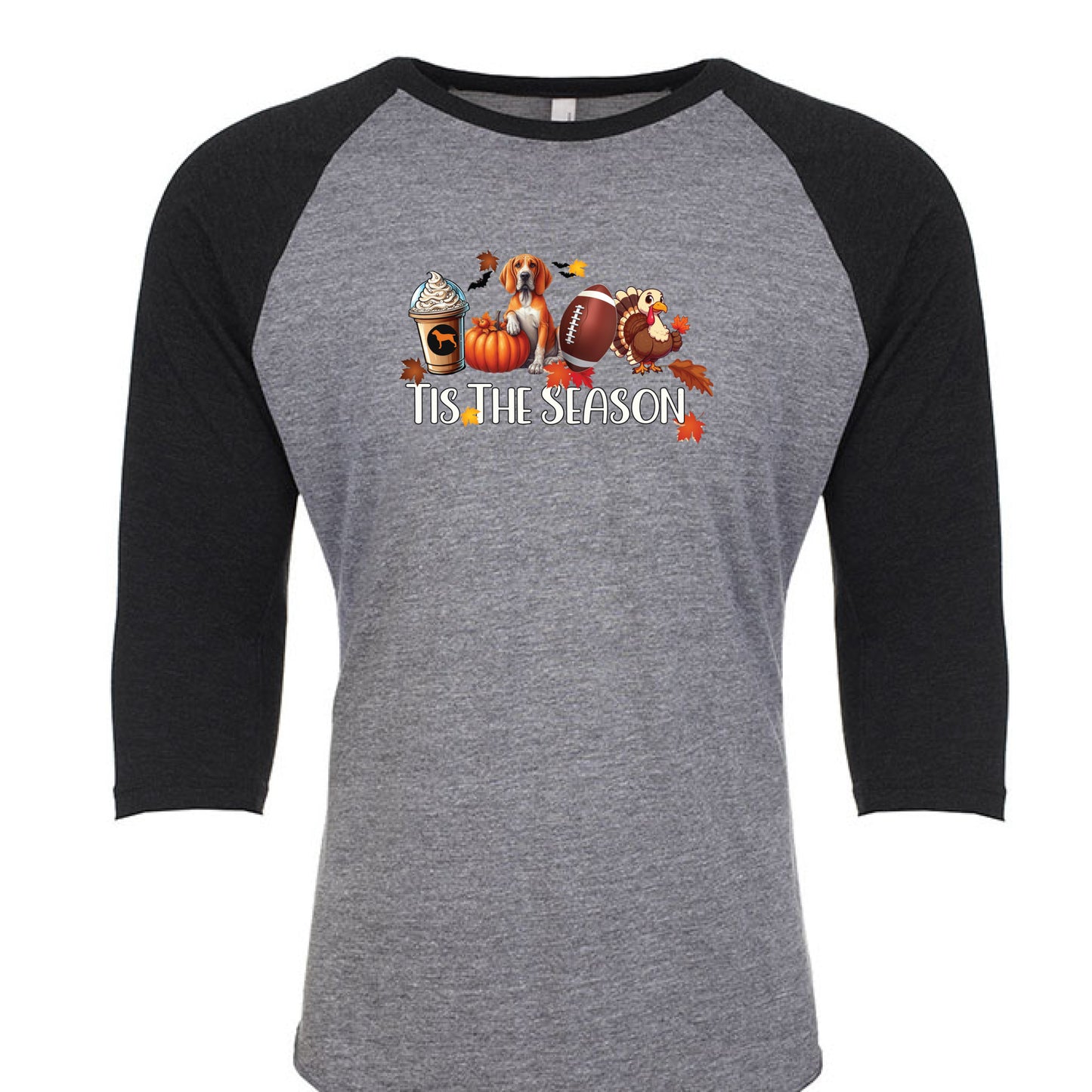 Bracco Italiano TTSF Raglan Tee - WagALotBowWow