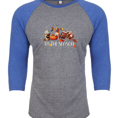 Bracco Italiano TTSF Raglan Tee - WagALotBowWow