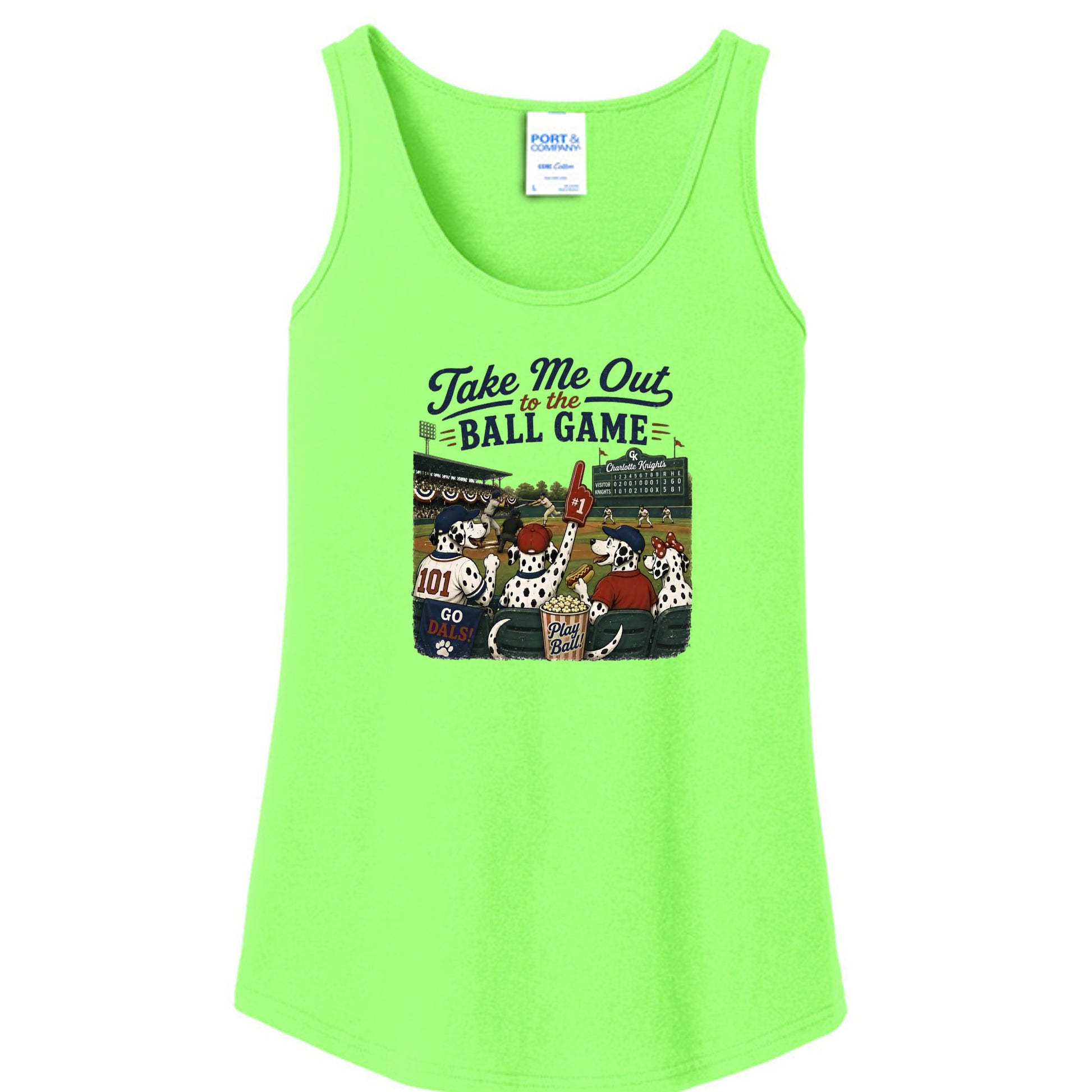 Neon Green - LPC54TT - FRONT