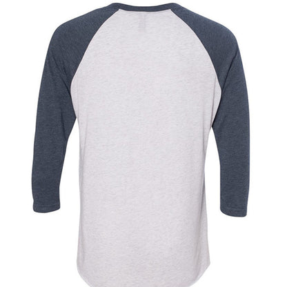 Indigo / Heather White - 6051 - BACK