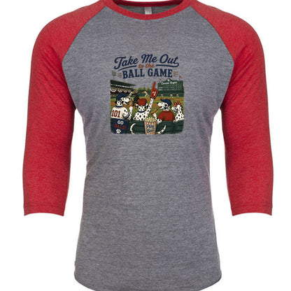 Vintage Red/ Premium Heather - 6051 - FRONT
