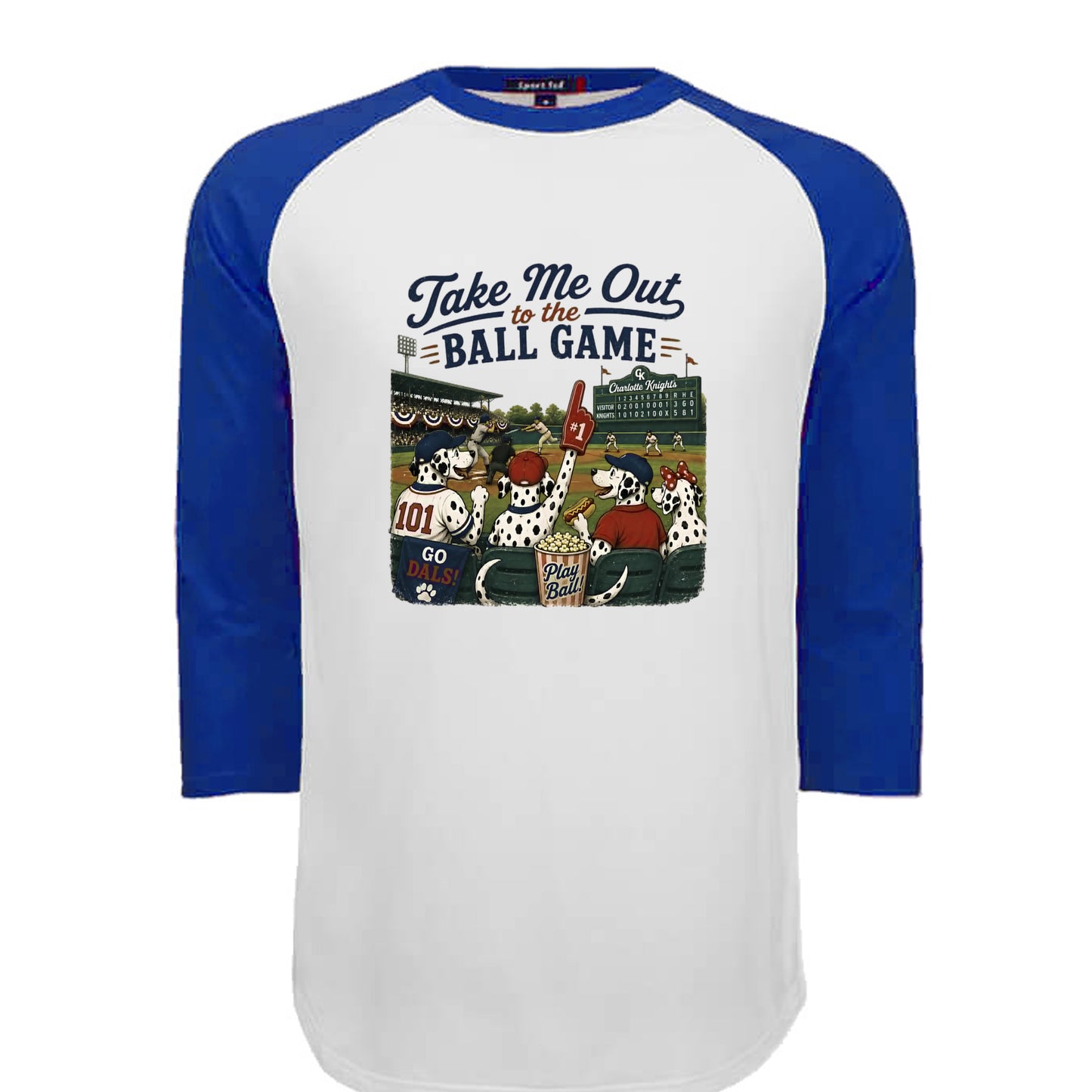WHITE / ROYAL - T200 - FRONT