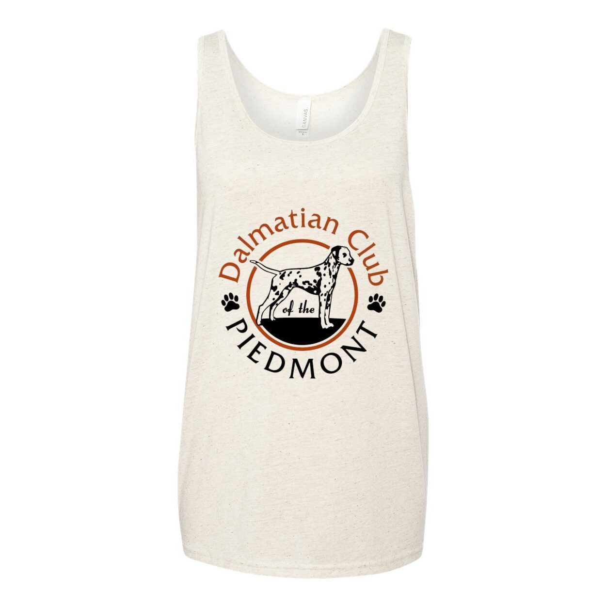 Dalmatian Club Unisex Jersey Tank Dark Letters
