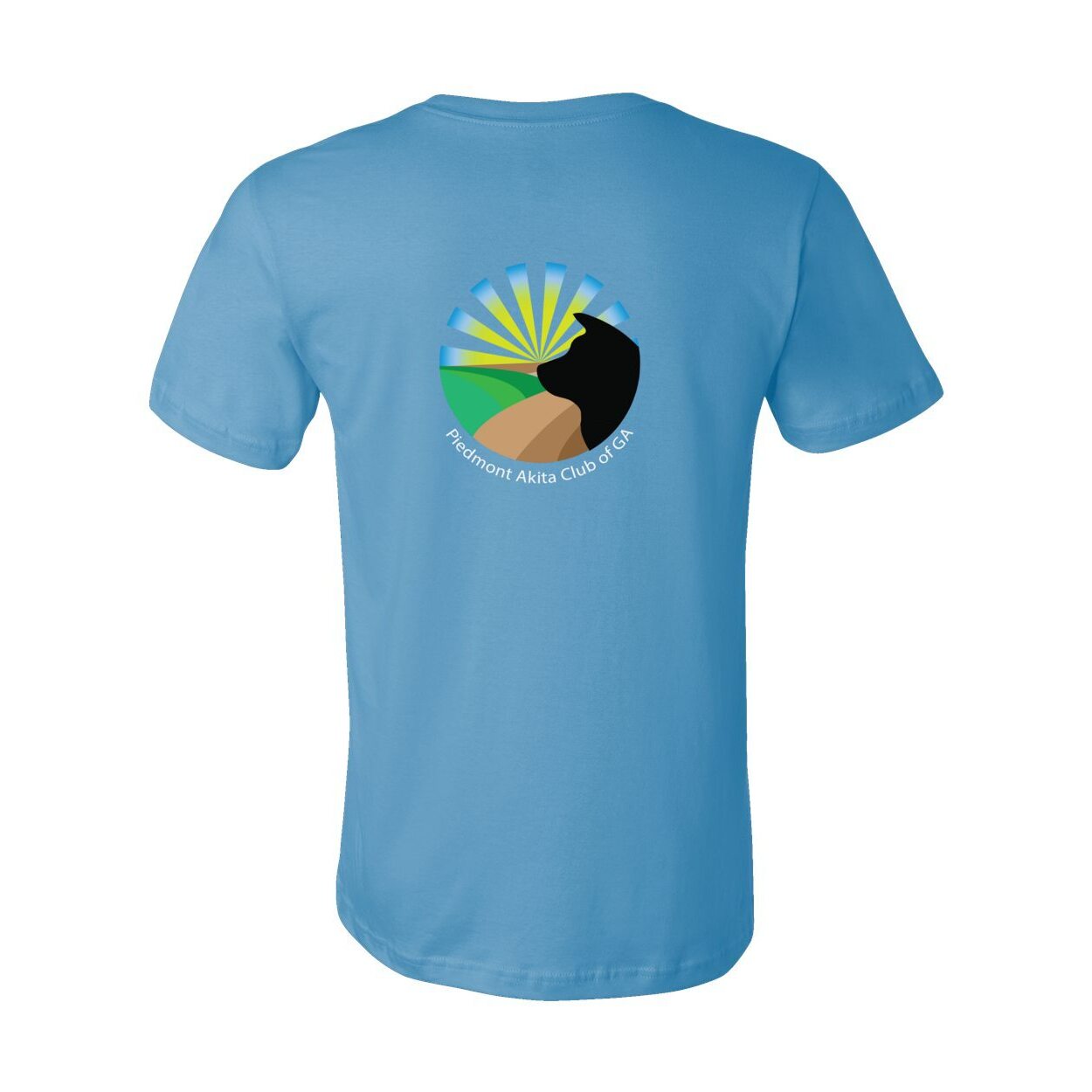 PAC of GA Logo Front/Back Unisex Short Sleeve Jersey Tee - WagALotBowWow