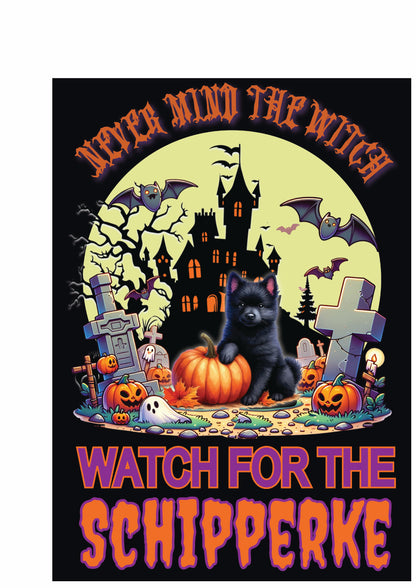 Halloween Non-Sporting Breed Garden Flags - WagALotBowWow