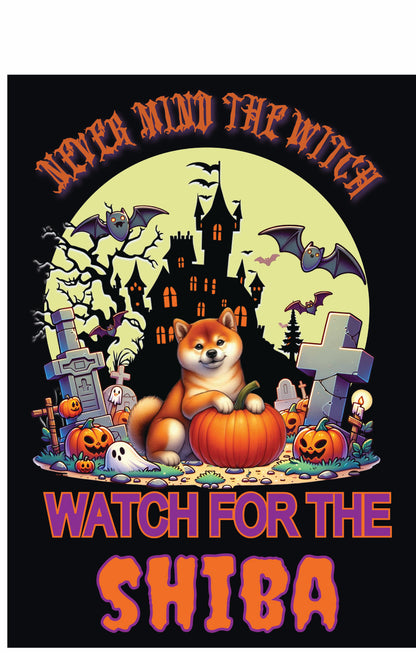 Halloween Non-Sporting Breed Garden Flags - WagALotBowWow