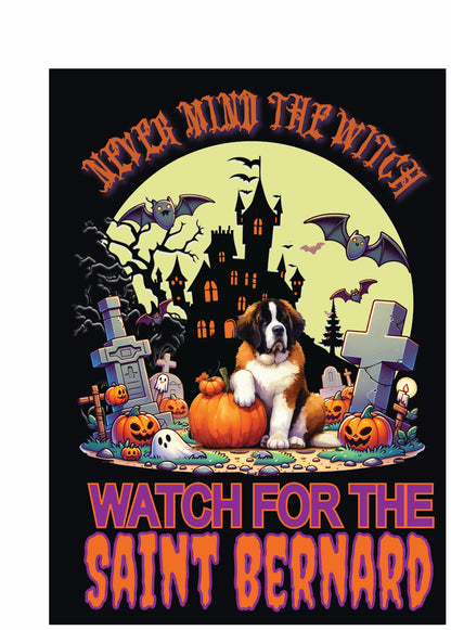 Halloween Working Dog Breeds Garden Flag - WagALotBowWow