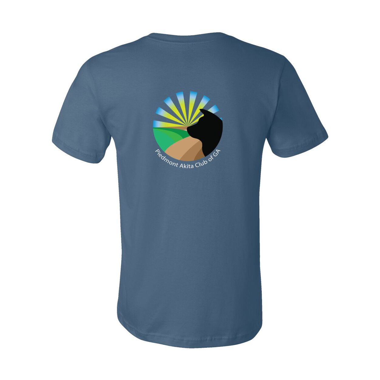 PAC of GA Logo Front/Back Unisex Short Sleeve Jersey Tee - WagALotBowWow