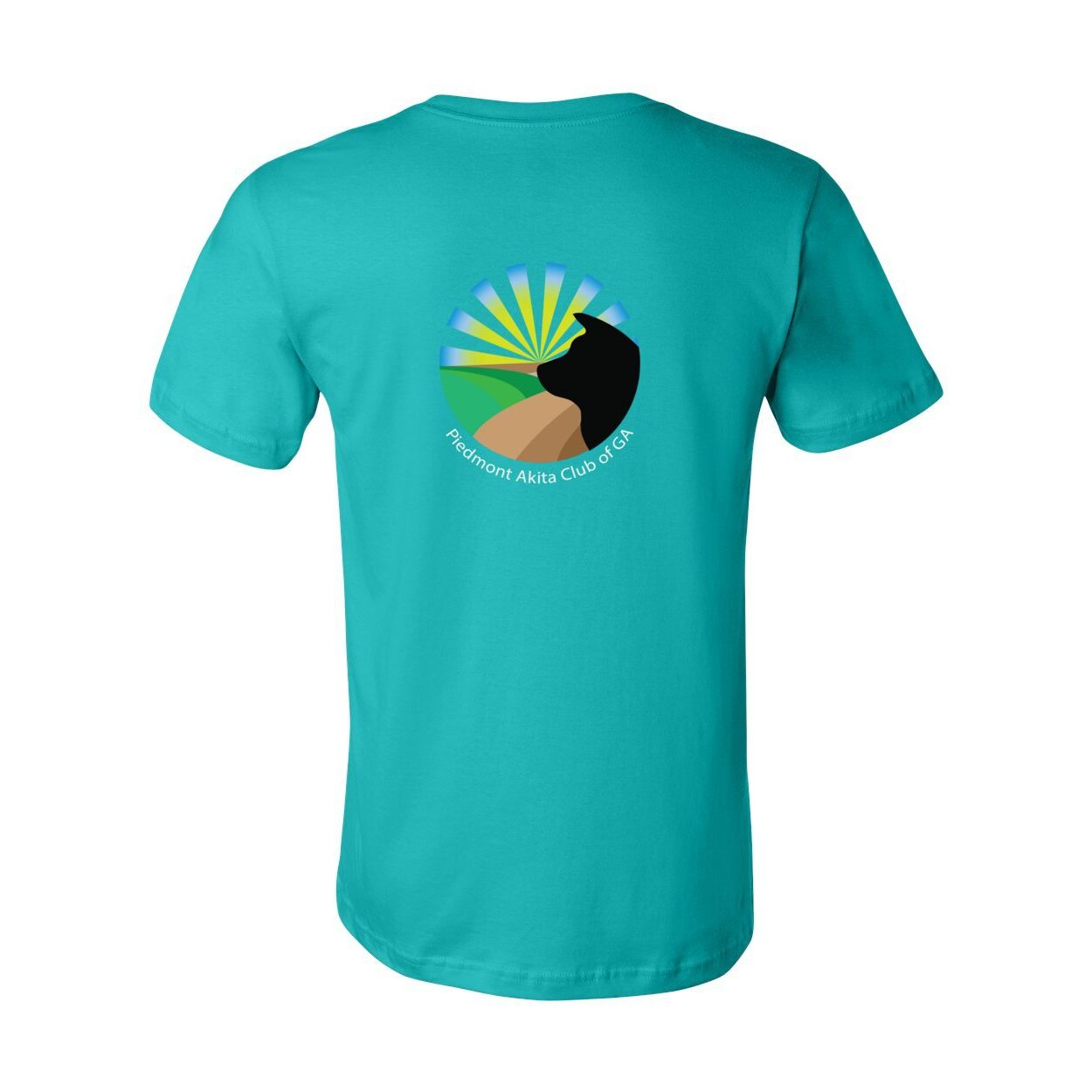 PAC of GA Logo Front/Back Unisex Short Sleeve Jersey Tee - WagALotBowWow