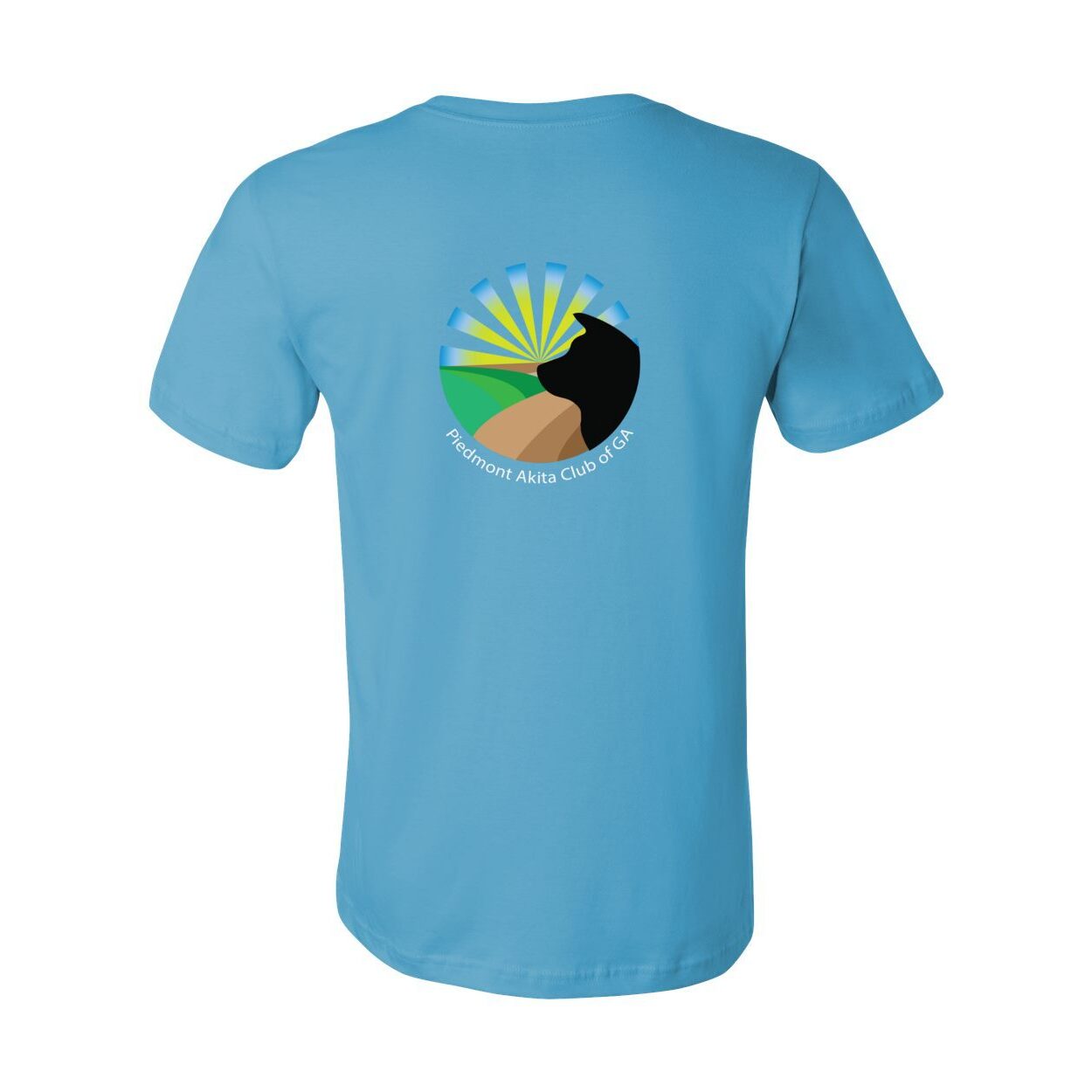 PAC of GA Logo Front/Back Unisex Short Sleeve Jersey Tee - WagALotBowWow