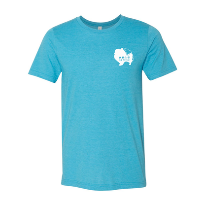 Pomeranian Scent F/B Unisex SS Jersey Tee - WagALotBowWow