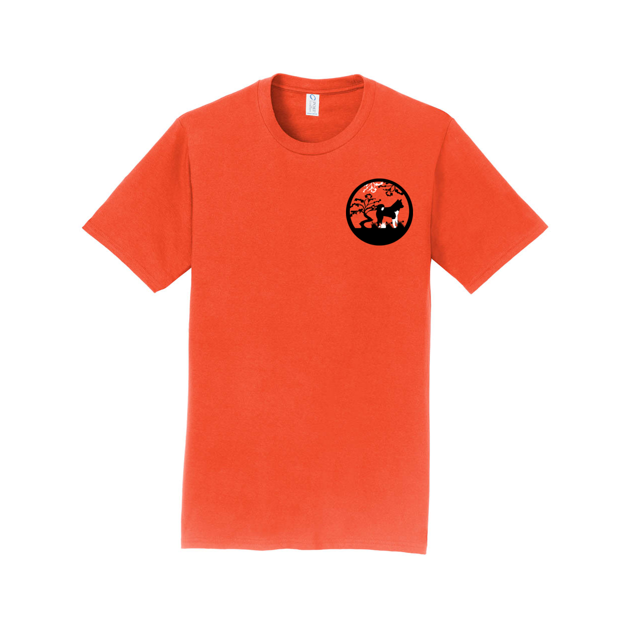 Akita Tree & Gate SS - WagALotBowWow