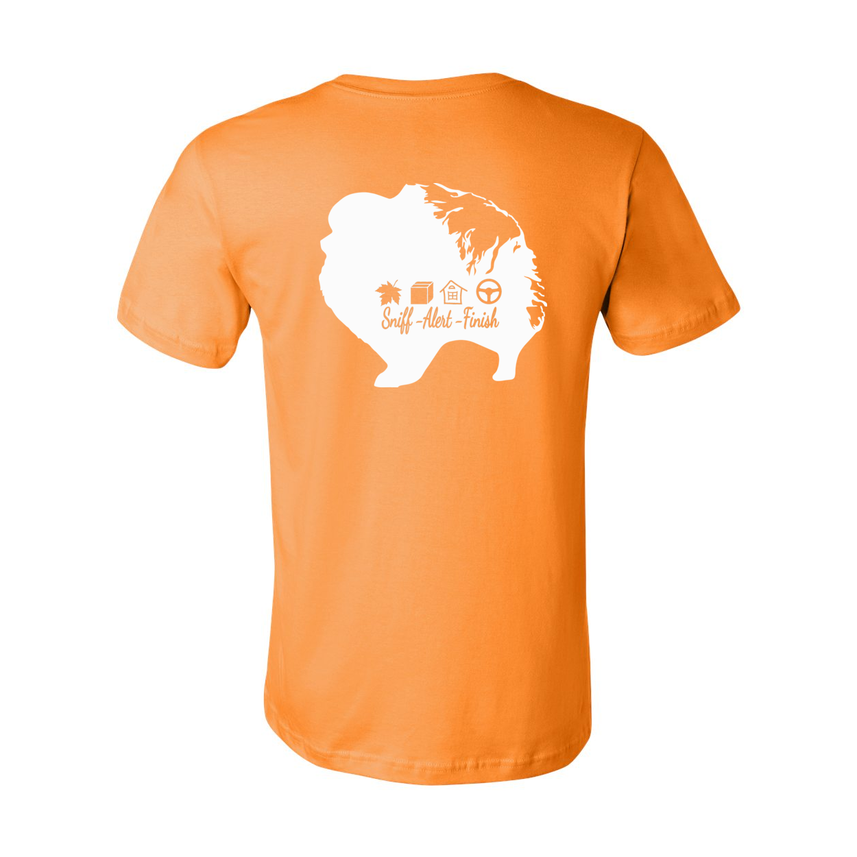 Pomeranian Scent F/B Unisex SS Jersey Tee - WagALotBowWow