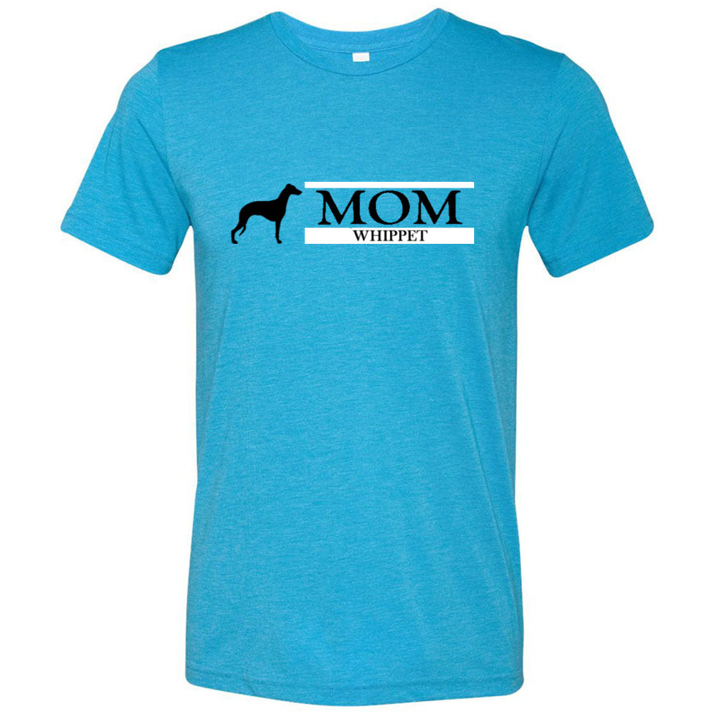 Whippet Mom Unisex Triblend Short Sleeve Tee - WagALotBowWow