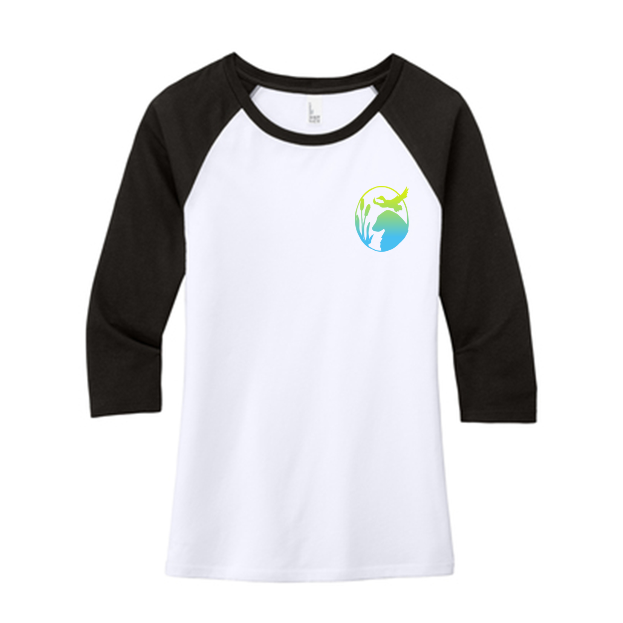 Flatty Life 3/4-Sleeve Raglan - WagALotBowWow