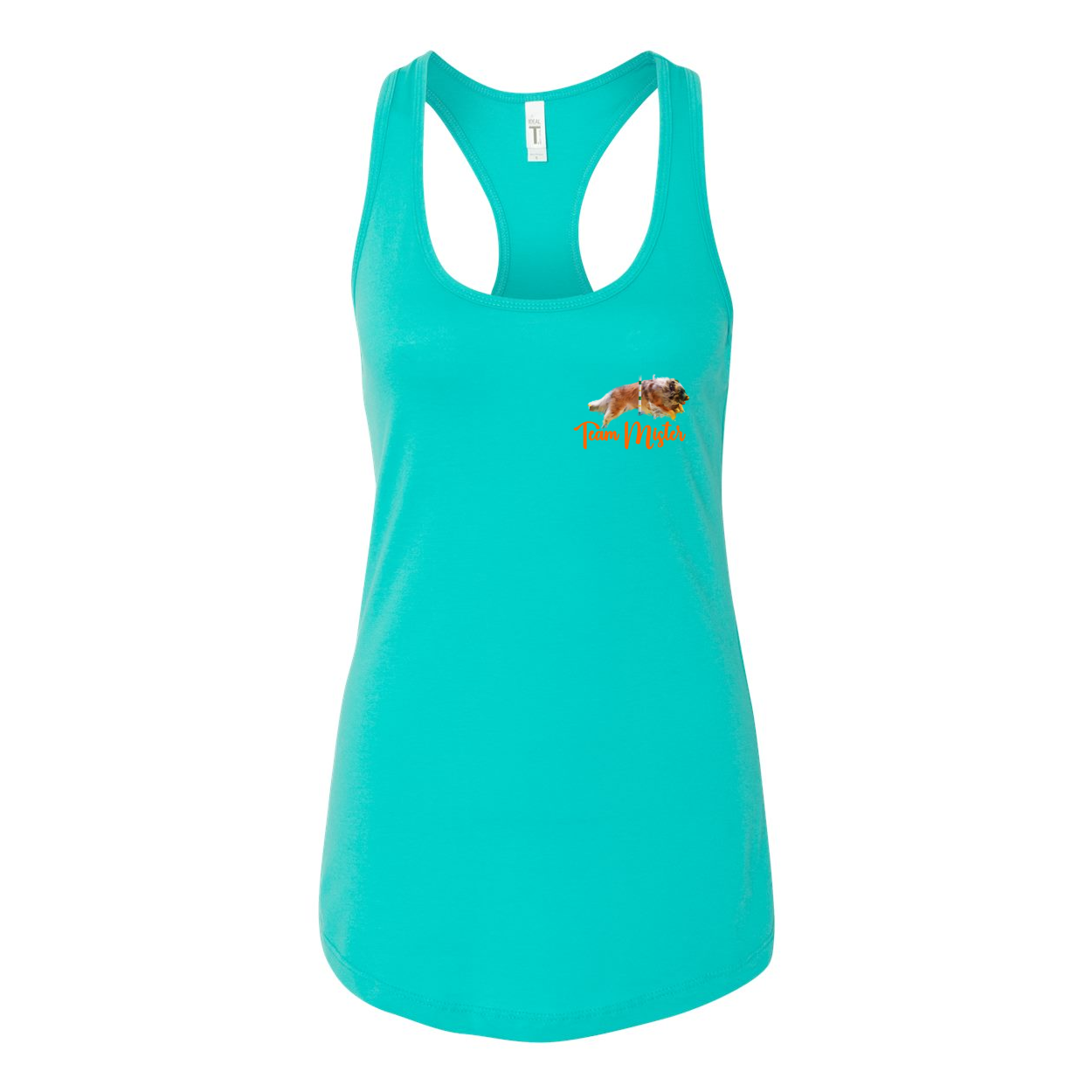 Orlando shirt2 Women's Ideal Racerback Tank - WagALotBowWow