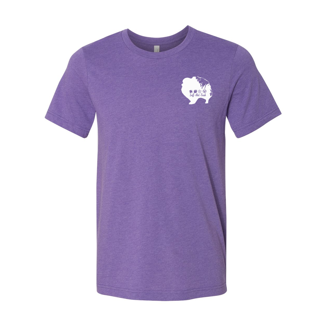 Pomeranian Scent F/B Unisex SS Jersey Tee - WagALotBowWow