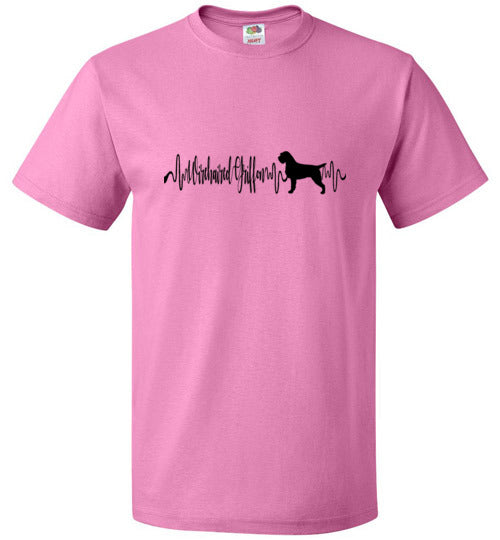 WiredHair Griffon Unisex Short Sleeve Shirt Black - WagALotBowWow