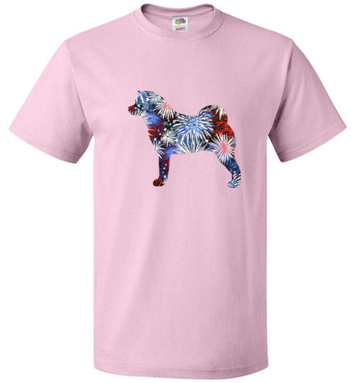 Akita Patriotic Youth Short Sleeve Shirt - WagALotBowWow