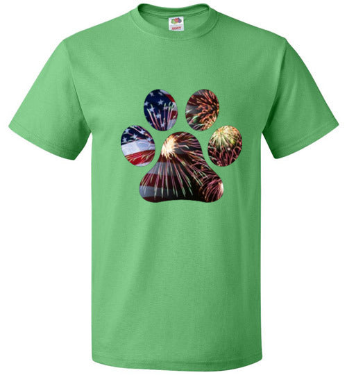 Patriotic Paw Youth Shirt - WagALotBowWow