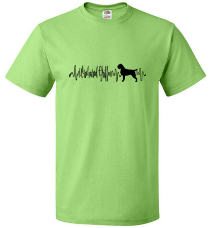 WiredHair Griffon Unisex Short Sleeve Shirt Black - WagALotBowWow