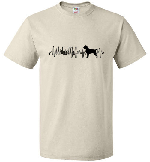 WiredHair Griffon Unisex Short Sleeve Shirt Black - WagALotBowWow
