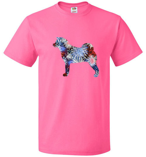 Akita Patriotic Youth Short Sleeve Shirt - WagALotBowWow