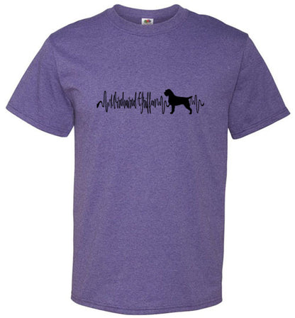 WiredHair Griffon Unisex Short Sleeve Shirt Black - WagALotBowWow