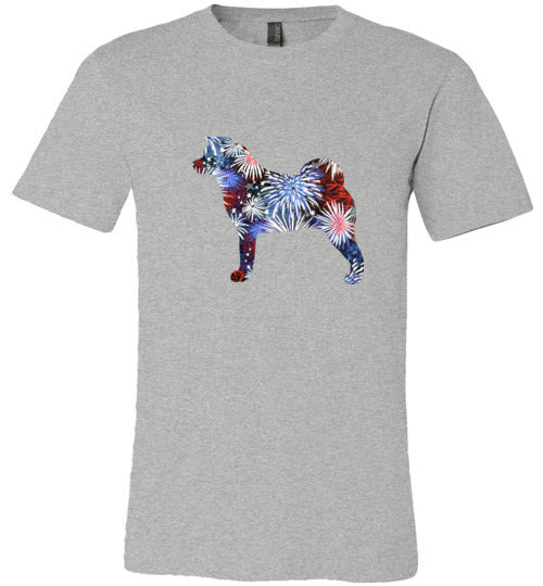 Akita Patriotic Youth Short Sleeve Shirt - WagALotBowWow