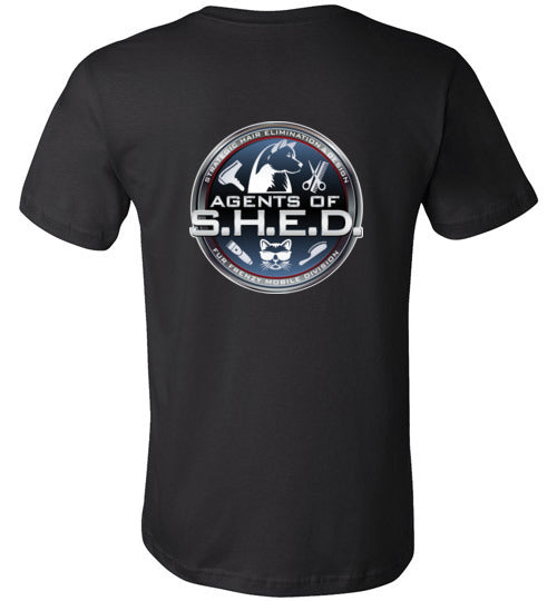 Kira SHED front and back logo - WagALotBowWow