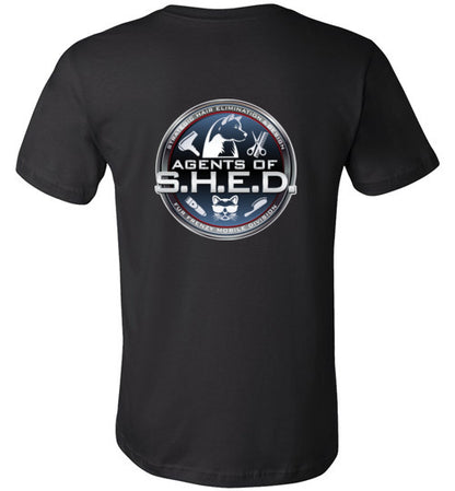 Kira SHED front and back logo - WagALotBowWow