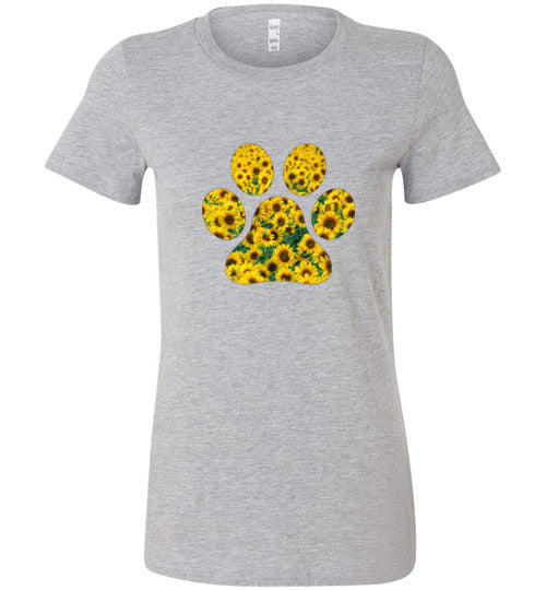 Paw Sunflower Shirt - WagALotBowWow