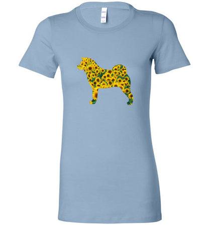 Akita Sunflower - WagALotBowWow