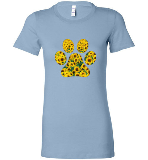 Paw Sunflower Shirt - WagALotBowWow