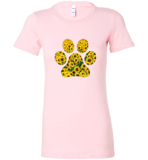 Paw Sunflower Shirt - WagALotBowWow