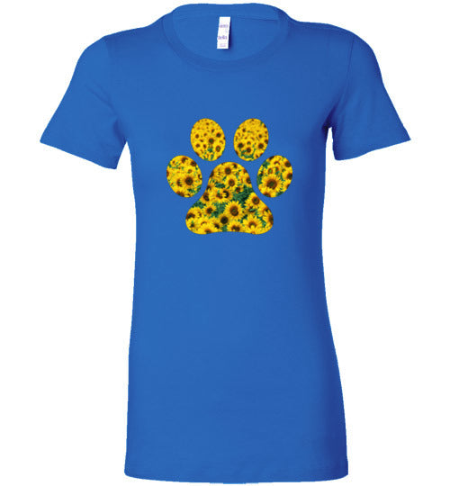 Paw Sunflower Shirt - WagALotBowWow