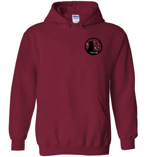 Bullmastiff Flowers Gildan Heavy Blend Hoodie S,M,L,XL - WagALotBowWow