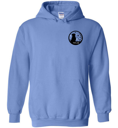 Bullmastiff Flowers Gildan Heavy Blend Hoodie S,M,L,XL - WagALotBowWow